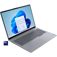 Lenovo ThinkBook 16 G7 IML (21MS0054GE), Notebook grau, Intel® Core™ Ultra 7 155H, Intel® Arc™ Graphics, 32 GB DDR5, 1 TB (1 TB SSD), Windows 11 Pro